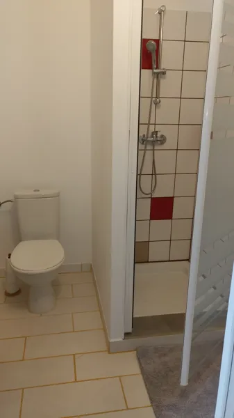 la douche dans la salle de bain/wc