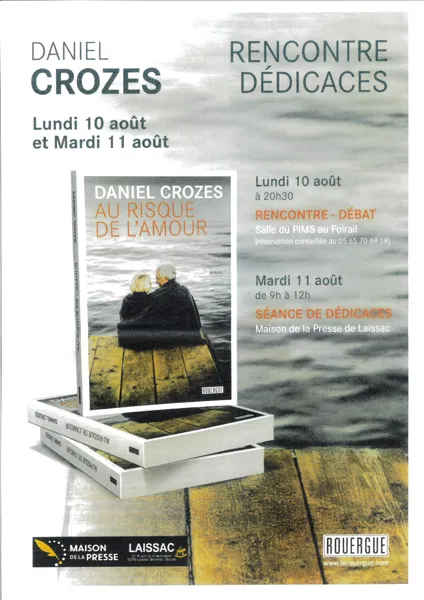 Conférence débat pour les 40 ans de carrière de Daniel CROZES