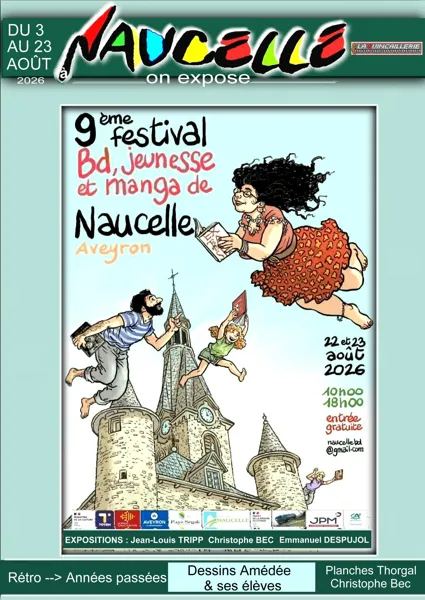 Naucelle on expose : Festival BD, jeunesse et manga