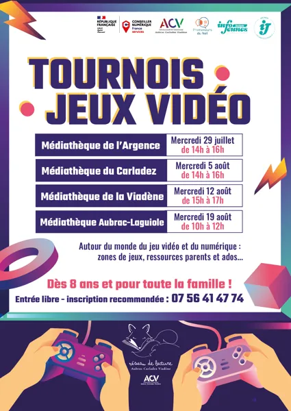 Tournois jeux vidéo