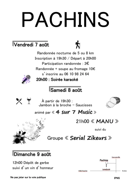 Fête votive à Pachins