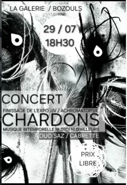 Concert de clôture de l'exposition de JJV