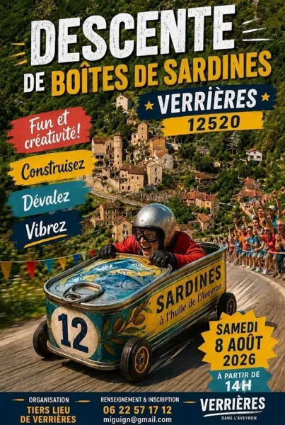 Descente insolite : La Course de Boîtes de Sardines à Verrières