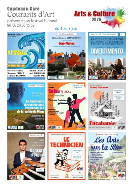Festival biennal Arts et Culture Courants d'Art