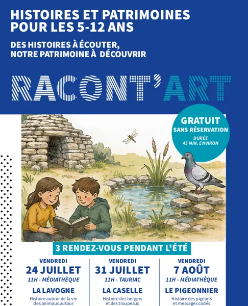 Histoires et Patrimoines pour les 5-12 ans 