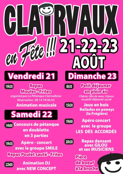 Fête de Clairvaux