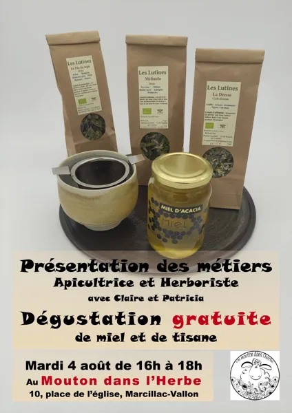Rencontre apicultrice et herboriste