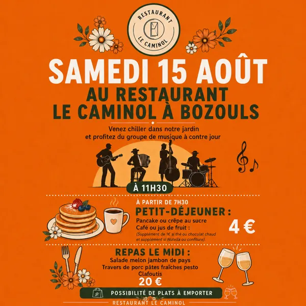 Repas et concert au Caminol