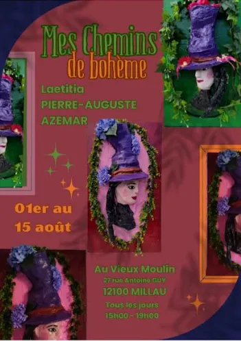 Exposition de Laetitia Pierre-Auguste Azémar 