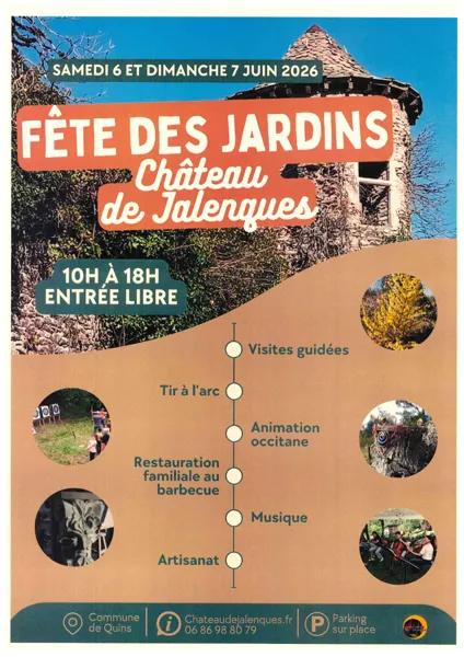 Fête des jardins au château de Jalenques