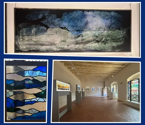 Exposition de vitraux - prieuré de Creissels