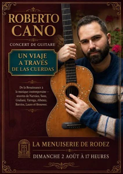 Concert de guitare : Roberto Cano 