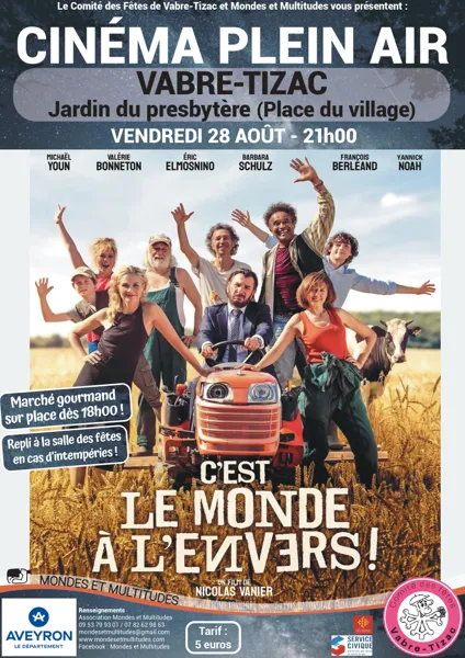 Cinéma en plein air : C'est le monde à l'enver ...