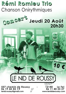 Concert Rémi Romieu Trio