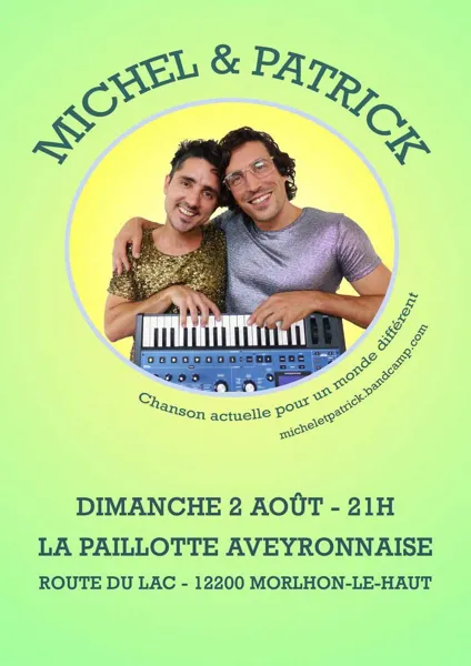Michel et Patrick à la Paillotte Aveyronnaise