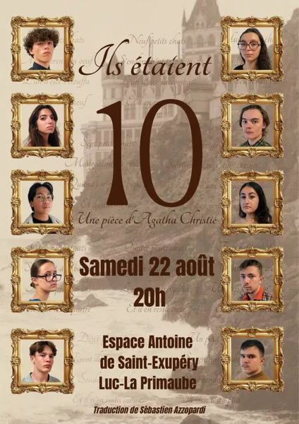 THÉÂTRE : Ils étaient dix !