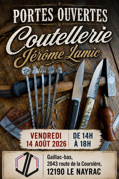 Portes ouvertes de la coutellerie Jérôme Lamic