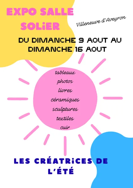 Exposition des Créatrices de l'été