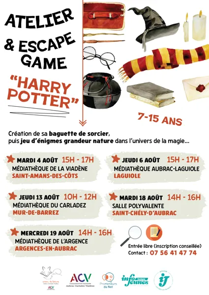Atelier et escape game