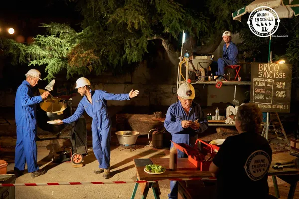 Repas spectacle « Brico Saucisse »
