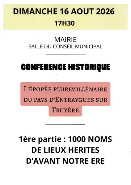 Conférence historique