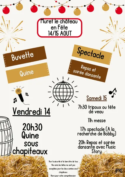 Muret le château en fête