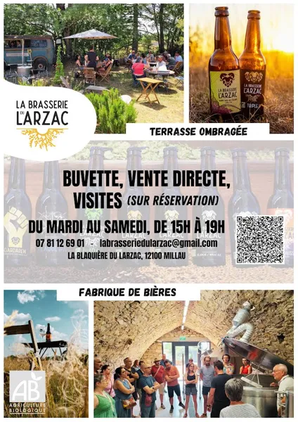 Visite - Brasserie du Larzac