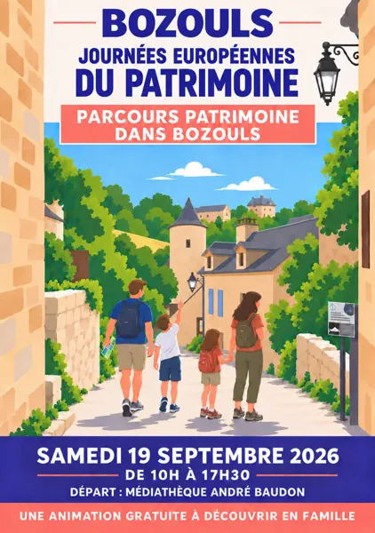 Parcours patrimoine dans Bozouls - #JEP2026