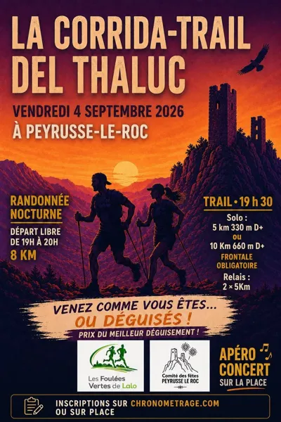 La corrida-trail Del Thaluc