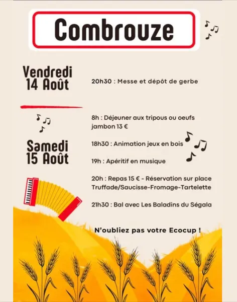 Animations à Combrouze