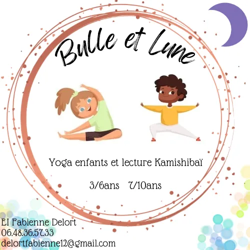 Bulle et Lune: yoga et lecture kamishibai