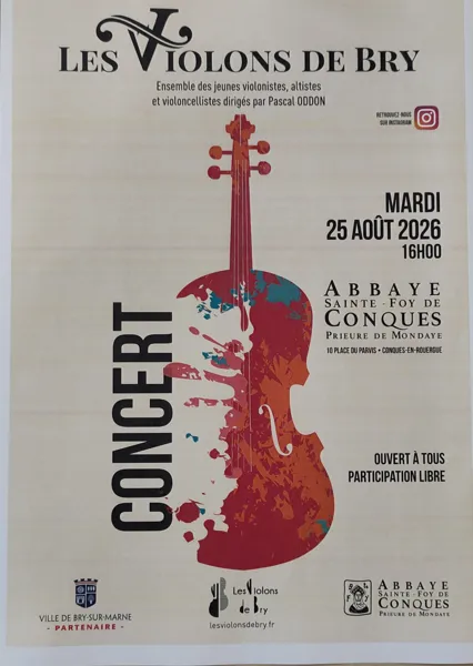 Concert les violons de Bry
