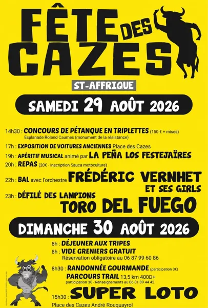 Fête des Cazes
