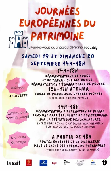 Journées du Patrimoine au Château de Saint-Beauzély