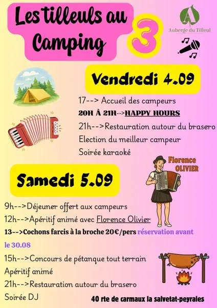 Les tilleuls au Camping 3