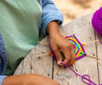 Atelier tissage mexicain « œil de Dieu »