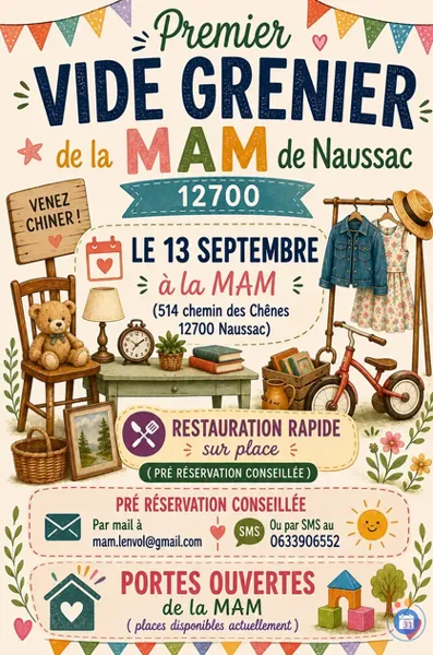 1er vide-greniers de la MAM