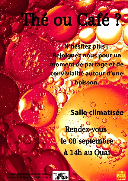 Les Ateliers du Mardi : Thé ou café