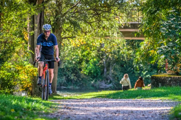 Boucle urbaine à Saint-Affrique : Cyclo, Virginie Govignon
