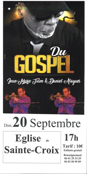 Concert Duo GOSPEL à l'Eglise de Sainte Croix