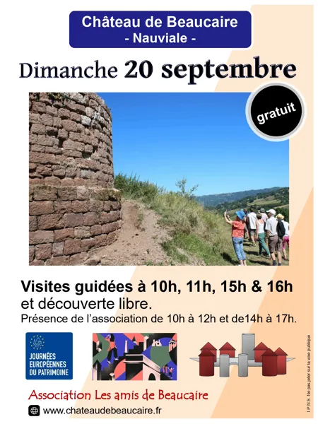Journées du Patrimoine - Château de Beaucaire