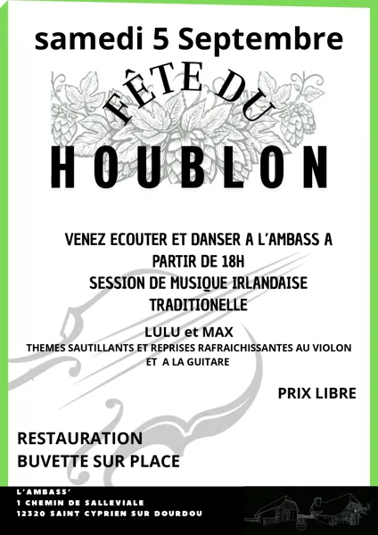 Fête du Houblon à l'Ambass