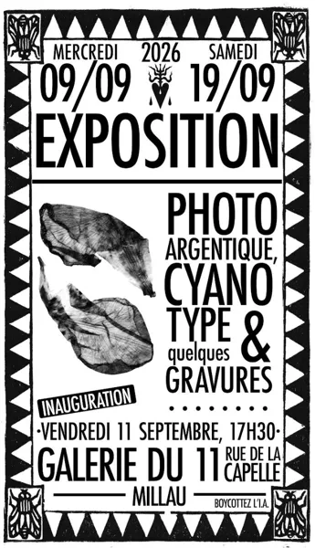 Exposition de Fiona Martin - Galerie du 11 rue de la Capelle
