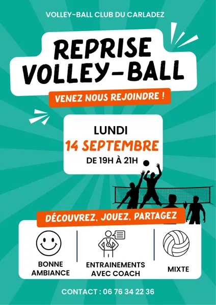 Viens découvrir le volley-ball : entainement test