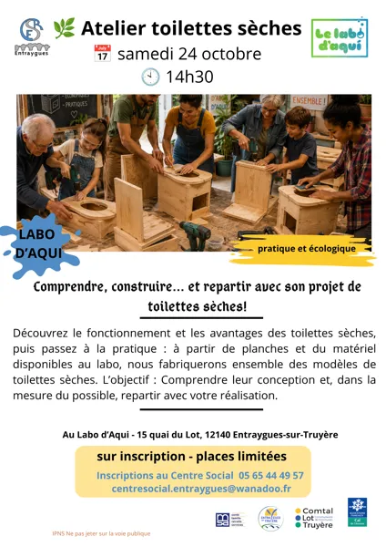 Atelier toilettes sèches