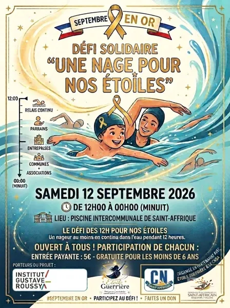 Défi solidaire : "Une nage pour nos étoiles"