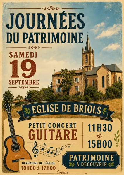 Journées du Patrimoine à Briols