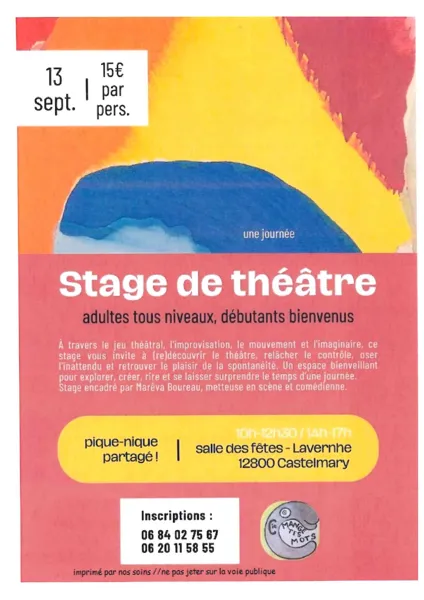 Stage de théâtre