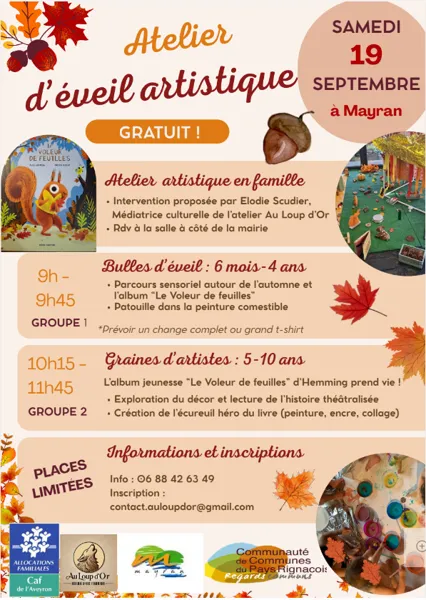 Atelier d'eveil artistique