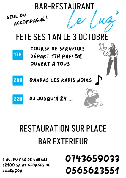 Le Luz fête ses 1 an !